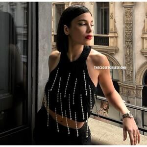 ZARA Sleeveless Knit Top NWT